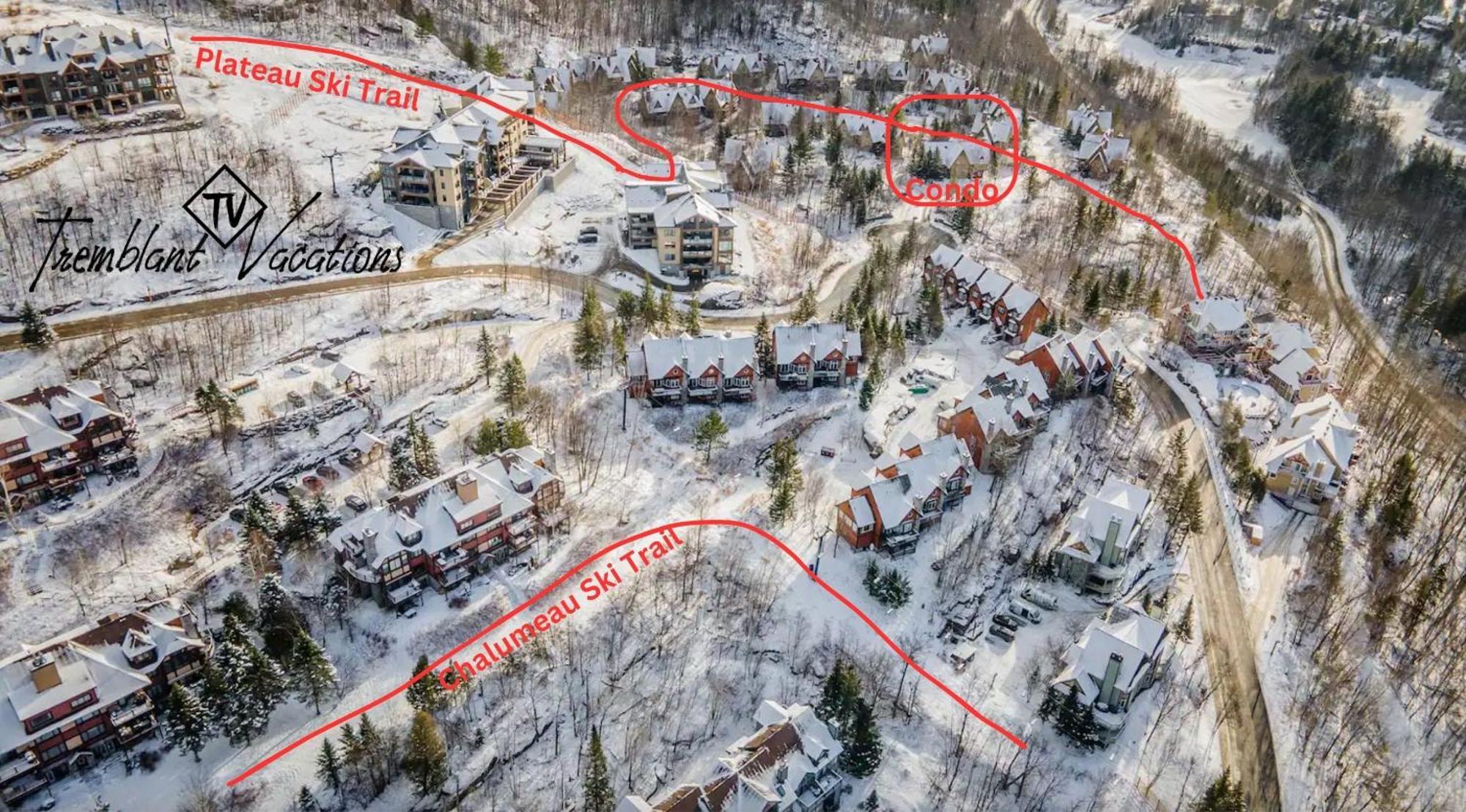 Ferienwohnung Le Plateau By Tremblant Vacations Mont-Tremblant Exterior foto
